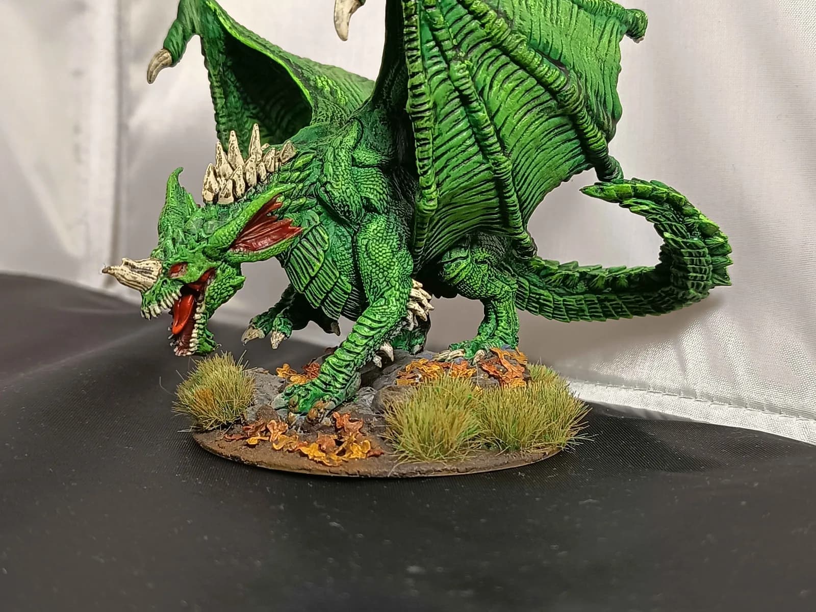 Der Smaragddrache ist vollendet
